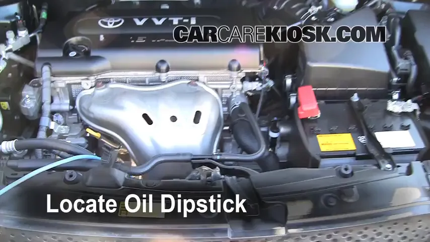 2010 Scion xB 2.4L 4 Cyl. Oil Check Oil Level